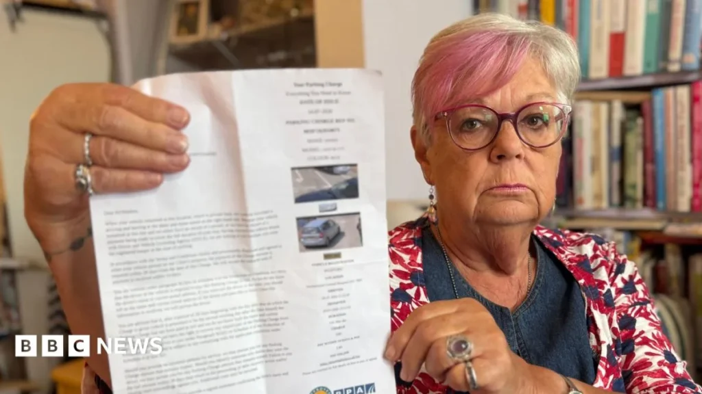 Older drivers discussing parking apps and cashless car parks