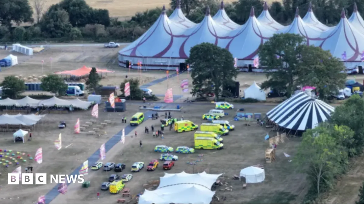 Falling Sign Kills Man and Injures Six at Big Church Festival in West Sussex as Organisers Cancel Rest of Weekend After Tragedy